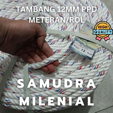 Jual TALI TAMBANG 12MM ROL TAMBANG IKAT TRUK TALI PENGIKAT