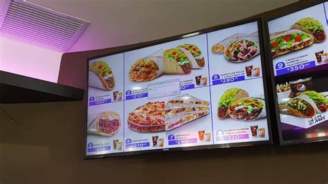 Carta Del Restaurante Taco Bell Churchill Santo Domingo F3C5 QM6