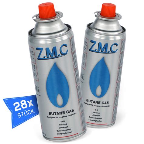 Zmc Gaskartusche 28x Butan Gas Kartusche 227g Butangas Bajonett