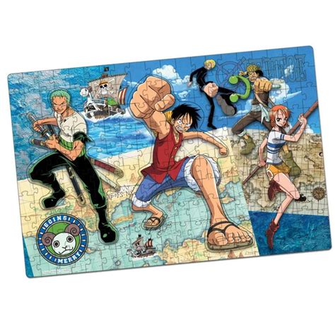 Quebra Cabeca One Piece Puzzle Play Pecas Elka