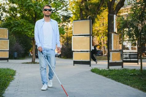 Blind Person Walking Stock Photos Images And Backgrounds For Free Download