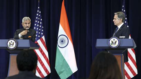 U S Secretary Of State Blinken Speaks To E A M Jaishankar Discuss