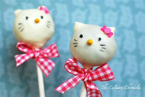 How To Make Hello Kitty Cake Pops