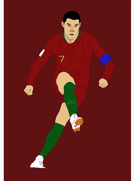 Cr7 Cartoon Images Soccer god of modern era cr7 drawing