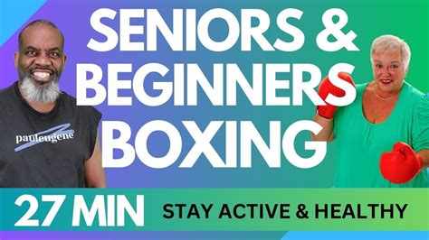 Seniors Beginners Boxing Workout Fun And Effective Cardio