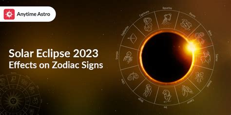 Solar Eclipse 2023 Effect Of The First Eclipse Of 2023 On All Zodiac Signs