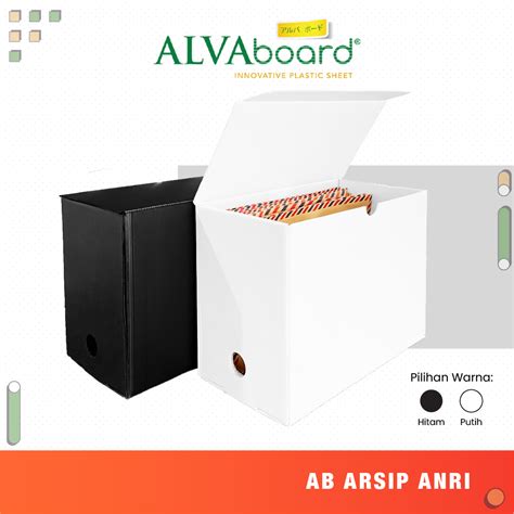 Jual Kardus Arsip ALVAboard Box Standar BI Dus File Kotak Archive Box