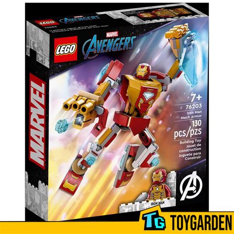 LEGO Marvel 76263 Iron Man Hulkbuster Vs Thanos 131 Pieces Shopee