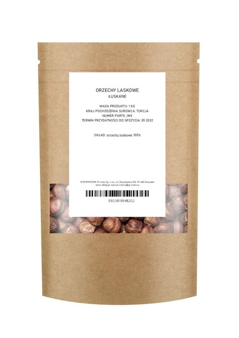 Orzechy Laskowe Premium 250G Pi Nuts Sklep EMPIK