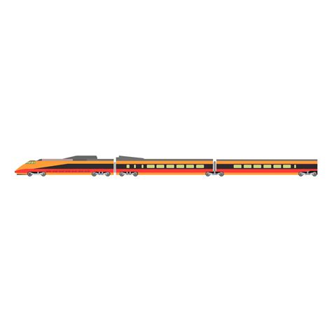 trem ícone de locomotiva de ilustração vetorial de transporte ...