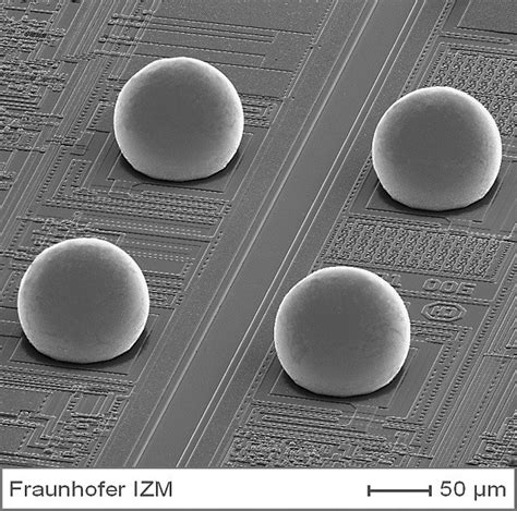 Wafer Bumping By Electroplating Fraunhofer Izm