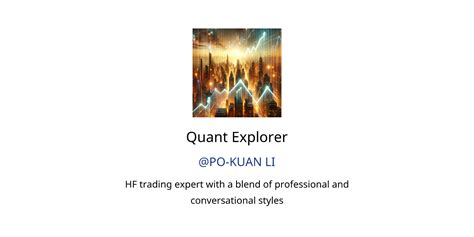 Quant Explorer Gpts Author Description Features And Functions