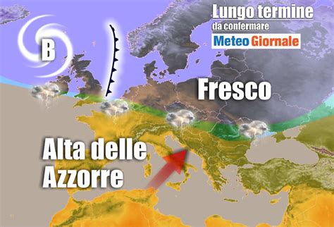 METEO Italia al 22 giugno arriverà l Anticiclone delle Azzorre METEO