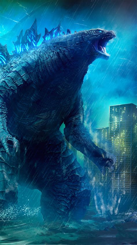 750x1334 Godzilla King Of The Monsters Movie 4k Art Iphone 6 Iphone 6s