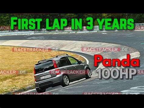 Fiat Panda 100HP Nürburgring Nordschleife First lap in 3 years 19