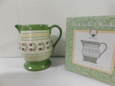 Pfaltzgraff Circle Of Kindness Inn Between Stout Pitcher Nib Ebay