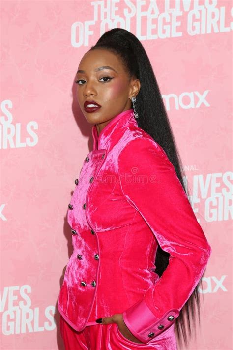 The Sex Lives Of College Girls Hbo Max Premiere Screening Editorial Stock Photo Image Of