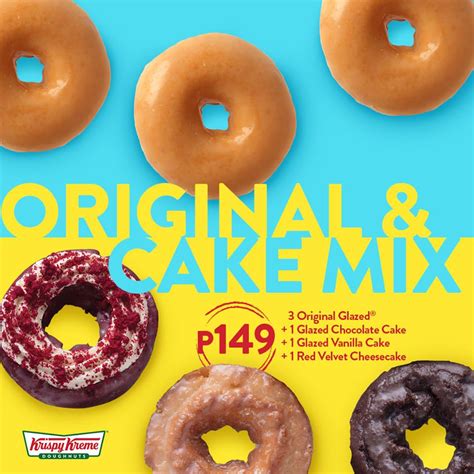 Krispy Kreme Cake Mix Promo March 2019 Manila On Sale