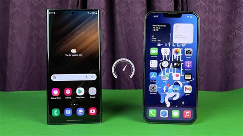 Samsung Galaxy S Ultra Vs Iphone Pro Max Speedtest Comparison