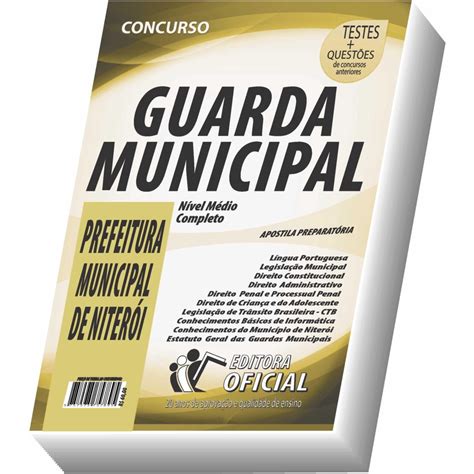 Apostila Prefeitura De Niterói Rj Guarda Municipal Submarino