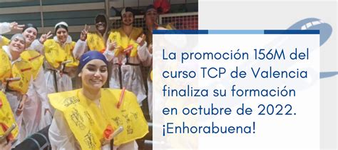 La Promoci N M Del Curso Tcp De Valencia Finaliza Su Formaci N En