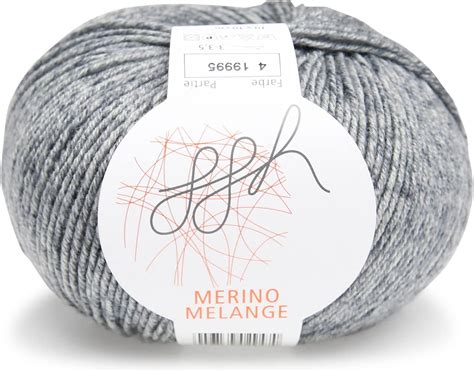 GGH Merino Melange Laine mérinos Superwash sans mulesing pelote