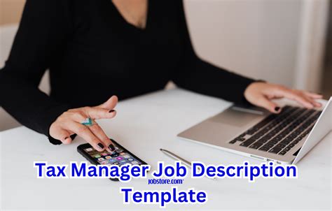 Tax Manager Job Description Template Jobstore Careers Blog Malaysia