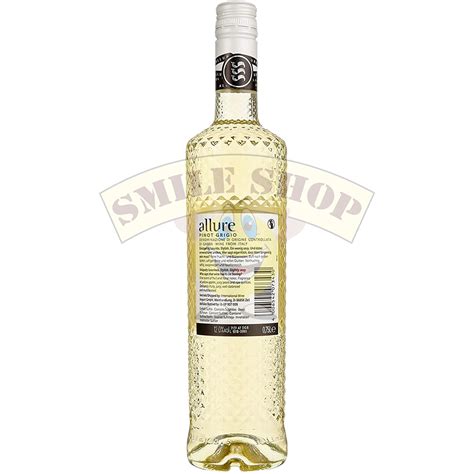 Allure Pinot Grigio Białe Półwytrawne Wino 0 75L 12 Smile Shop Alkohole