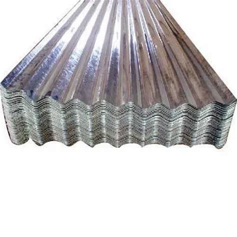 Iron Galvanised JSW GI Roofing Sheet Thickness Of Sheet 0 5 Mm Rs 78