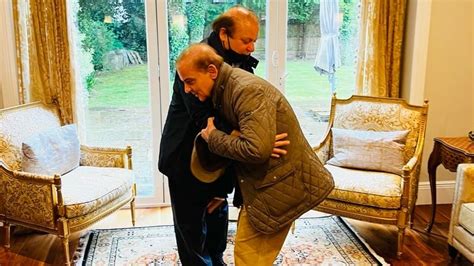 Watch Pakistan Pm Shehbaz Meets Brother Nawaz Sharif In London World