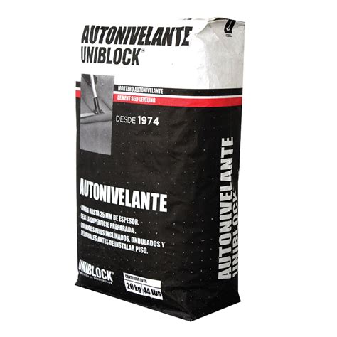 AUTONIVELANTE UNIBLOCK 20 KG The Home Depot México