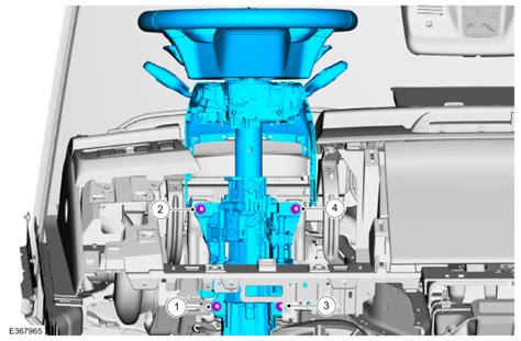 Lincoln Navigator Steering Column Install After Access Removal And
