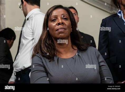 State Attorney General Letitia James Seen During Public Safety