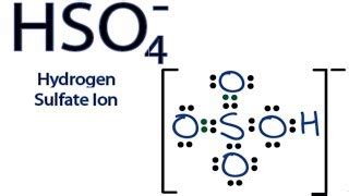 Bisulfate Lewis Structure