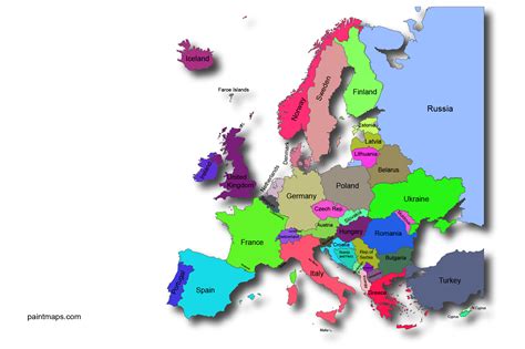 Gratis Descargable Mapa Vectorial De Europa Eps Svg Pdf Png Adobe