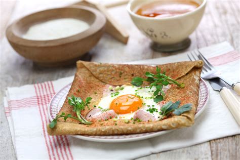 Savory Ham Egg And Cheese Crepes Recipe Sauders Eggs