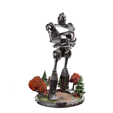 Acero Y Magia Estatua 1 20 Demi Art Scale Iron Giant Hogarth Hughes