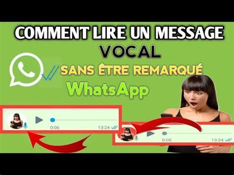 Comment Lire Un Message Vocal Sur Whatsapp Sans Que Le Micro Soit