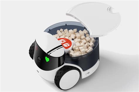 Cute Modular Robot Is Designed To Keep Your Pets Happy And Fed Yanko