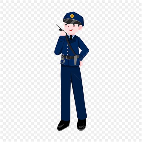 Cartoon Police Officer Clipart Transparent Png Hd Cartoon Characters