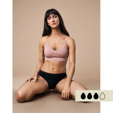 Menstruatieondergoed Van Biologisch Katoen Bikini ImseVimse