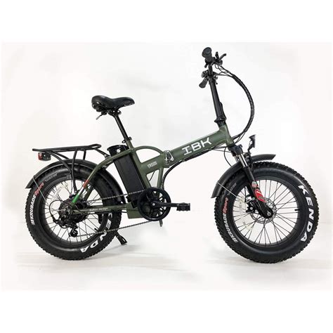 Bici Bicicletta Elettrica A Pedalata Assistita Fat Bike 20