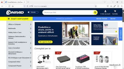 Conrad Marketplace Ready Pro Manuale Utente