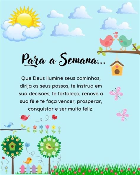 40 Frases de Feliz Semana Mensagens lindas e abençoadas