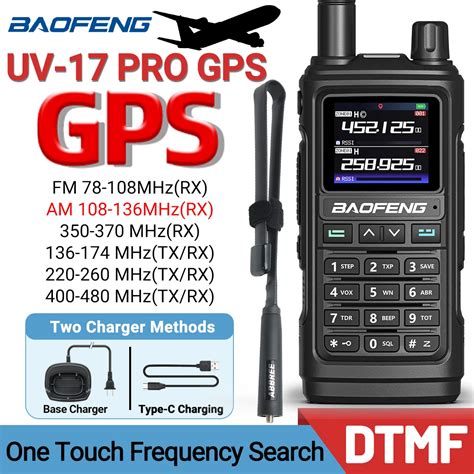 Baofeng Uv Pro Gps Air Band Walkie Talkie Ch Wireless Copy