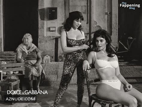 Kim Kardashian Sexy And Alluring Lingerie Photoshoot For Dolce And Gabbana X Skims AZNude