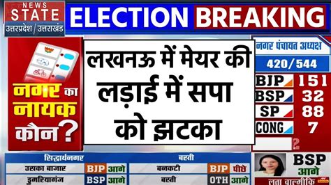 Up Nikay Chunav Results Live सबसे तेज नतीजे Live Bjp Sp Up Nikay