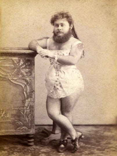 No You Shut Up Human Oddities Creepy Old Photos Bearded Lady