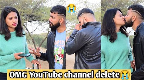 Video Delete 😭 Prank On Boyfriend Gone Extremely Wrong 😨 Veer Samrat Vlog Youtube