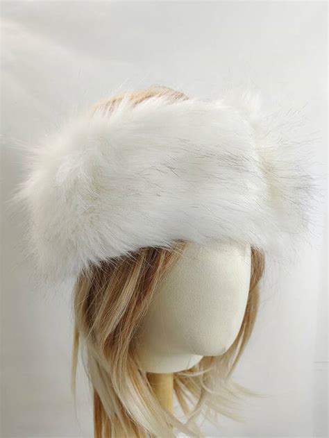 1pc Solid Fuzzy Empty Top Winter Fluffy Hat SHEIN USA